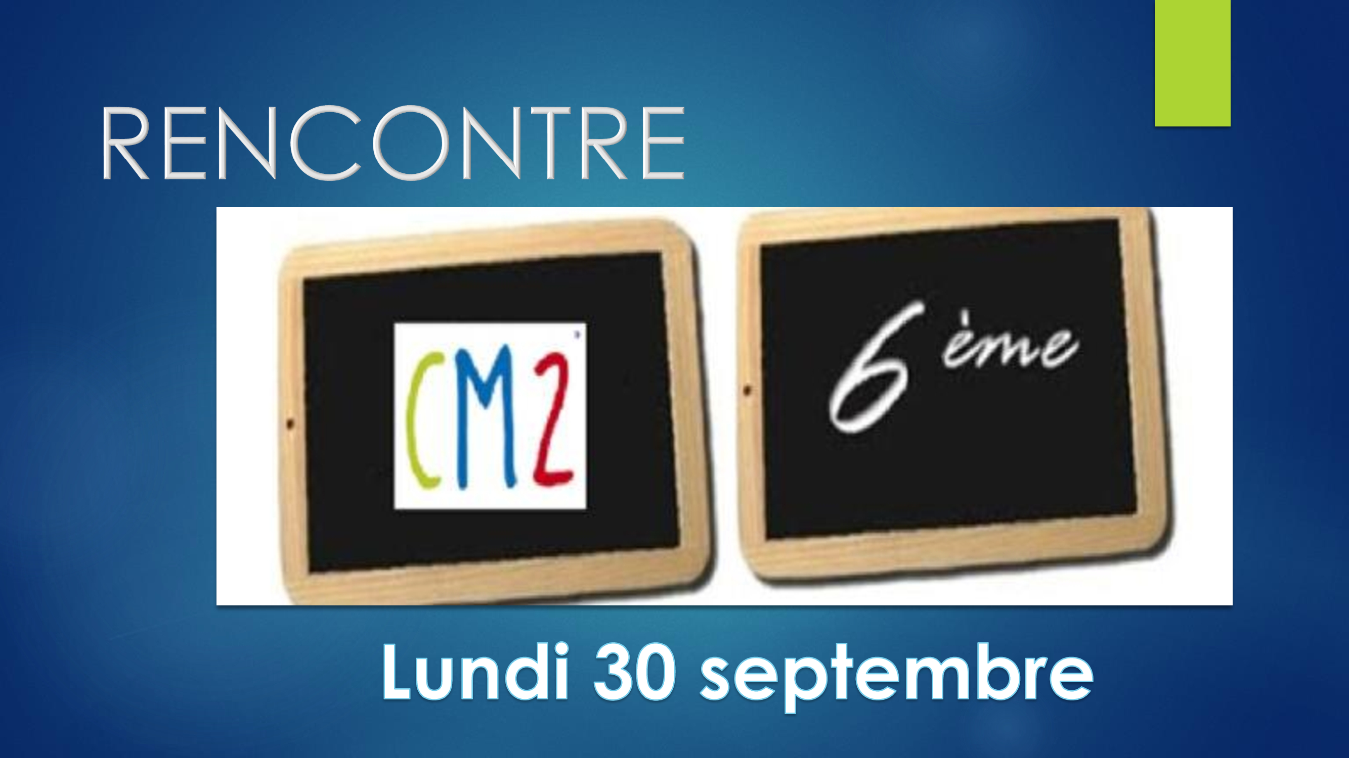 Rencontres CM2-6èmes
