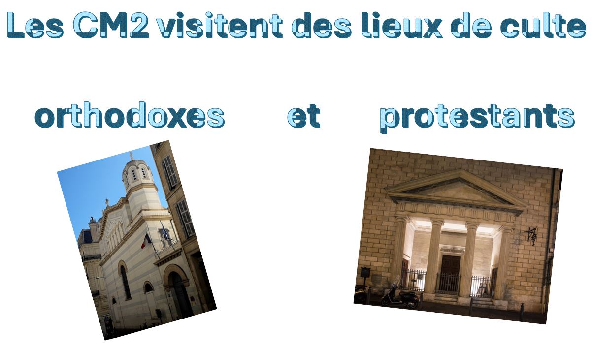 Les CM2 visitent des lieux de culte