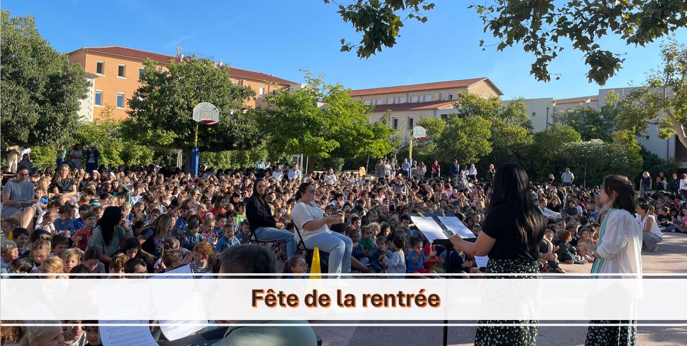 Fête de la rentrée