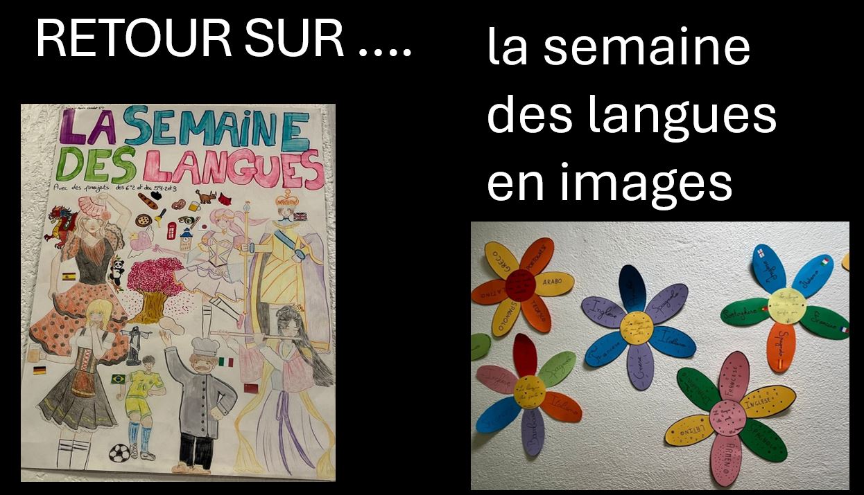 La semaine des langues