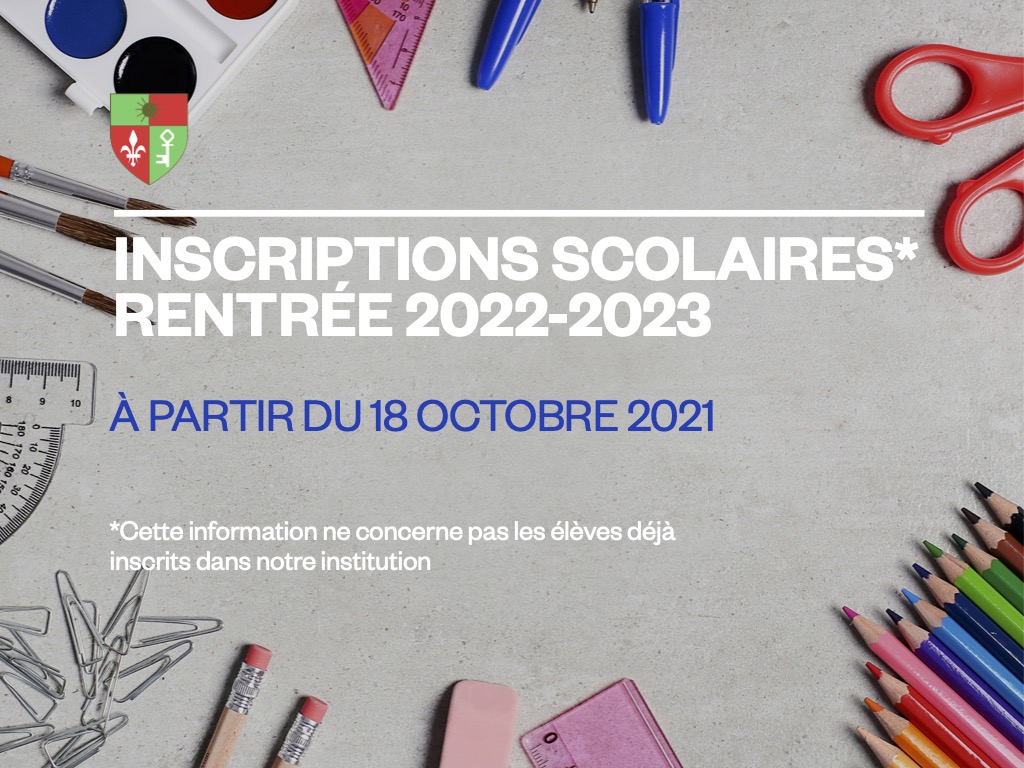 INSCRIPTIONS 2022-2023